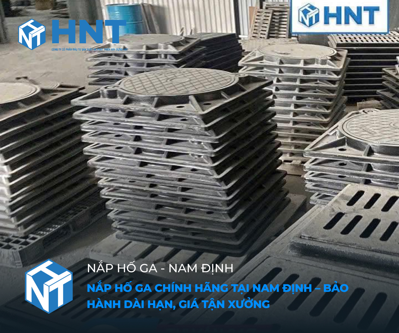 Nắp Hố Ga Chính Hãng Tại Nam Định – Bảo Hành Dài Hạn, Giá Tận Xưởng