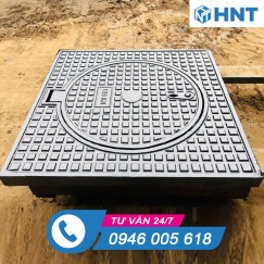 Nắp Hố Ga Gang Khung Dương Nắp Tròn
