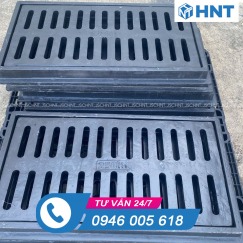 Bộ Song Chắn Rác Composite Có Khung