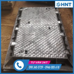 Nắp Bể Cáp Gang 4 Cánh
