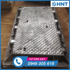 Nắp Bể Cáp Gang 4 Cánh