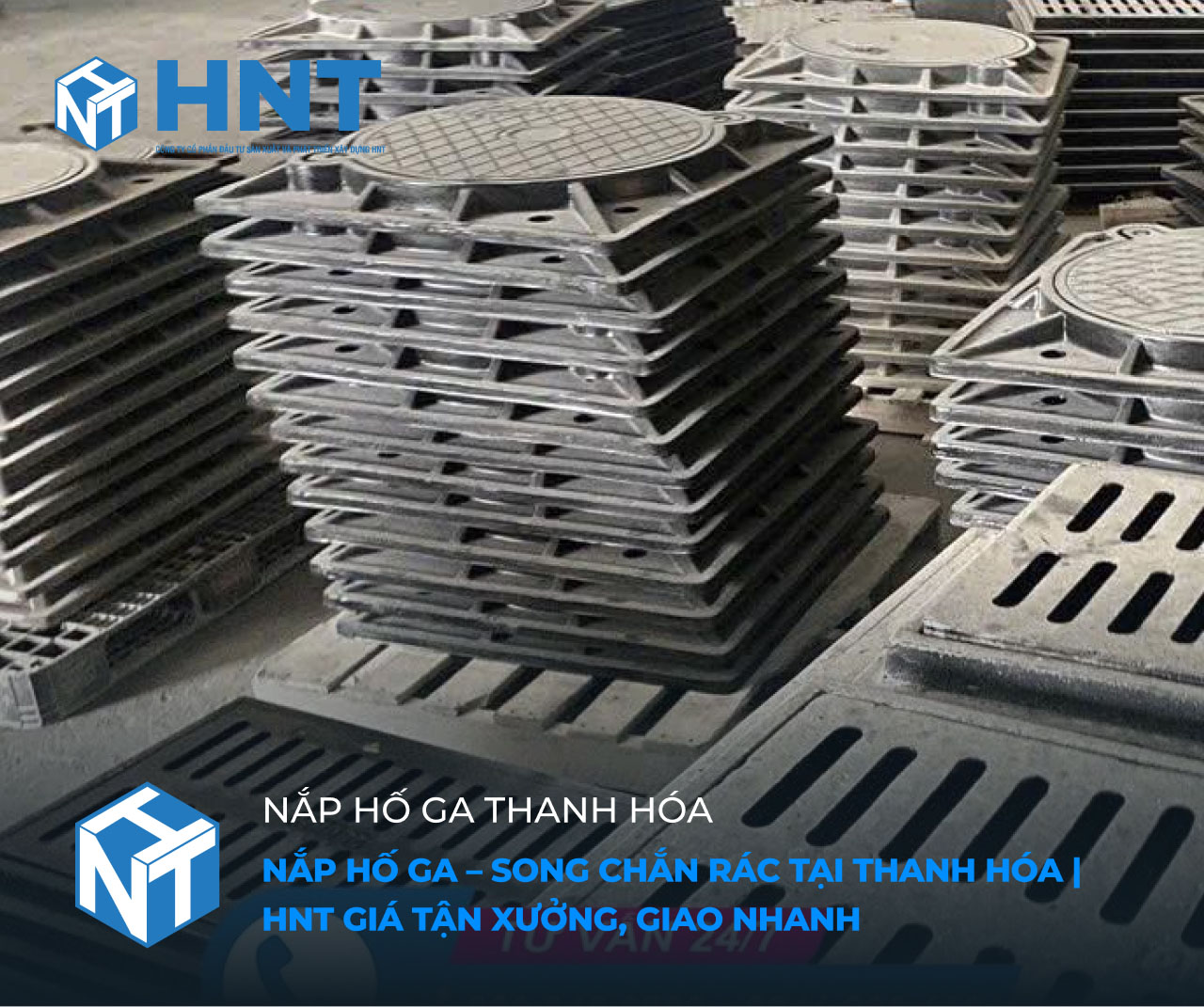 Nap ho ga song chan rac tai Thanh Hoa